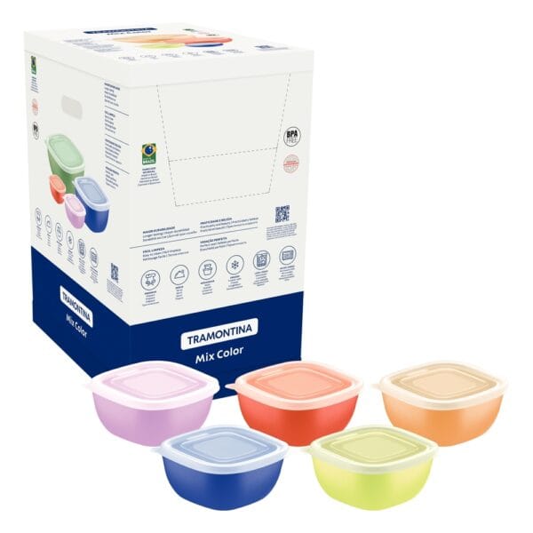 emkost-mixcolor-25090-810-tramontina Емкость с крышкой Mixcolor 25090/810 Tramontina
