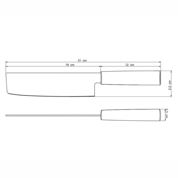 schema-nozh-nakiri-24232-047 Схема ножа Nakiri 7" 24232/047 Tramontina
