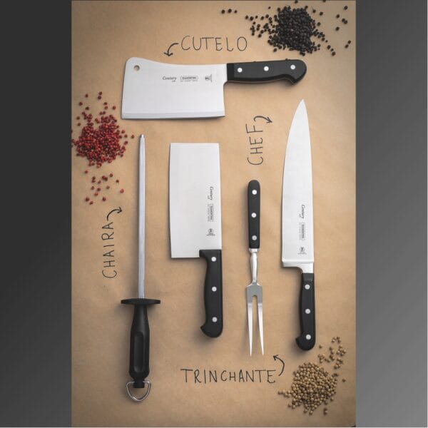 topor-century-tramontina Топор кухонный Century с кованым лезвием