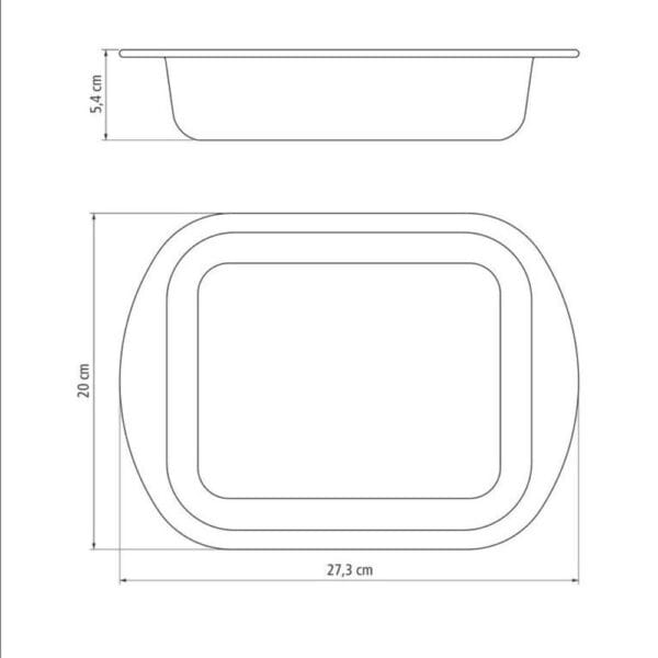 Форма-жаровня с антипригарным покрытием Форма-жаровня с антипригарным покрытием Starflon Max