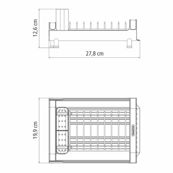 schema-sushilka-dlya-posudy-plurale-61537-000 Схема сушилки для посуды Plurale 61537/000 Tramontina