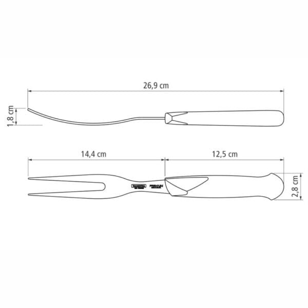 schema-vilka-dlya-myasa-24477-180-tramontina Схема вилки для мяса Premium 24477/180 Tramontina