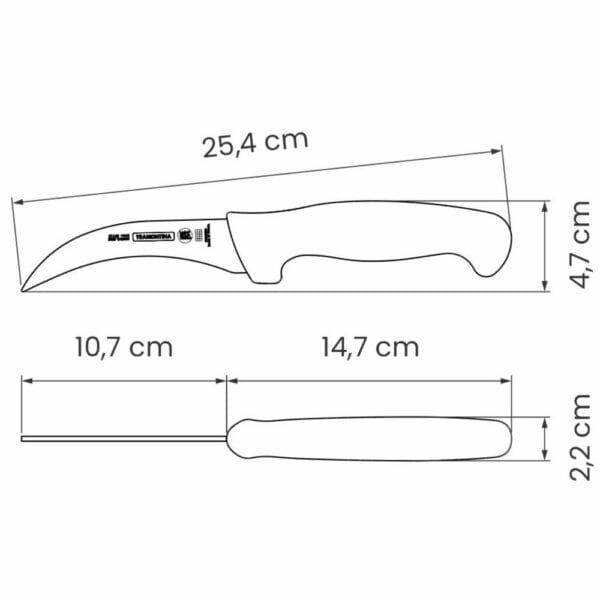 schema-nozh-professional-master-24613-084-tramontina Схема ножа Professional Master 4" 24613/084 Tramontina