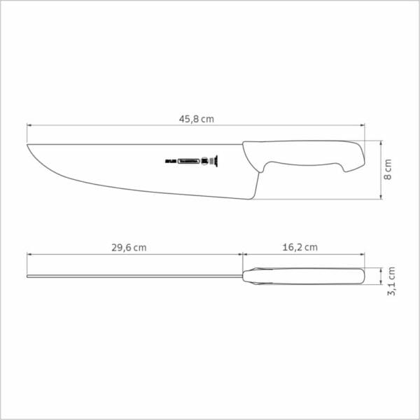 schema-nozh-professional-master-24621-082-tramontina Схема ножа Professional Master 12″ 24621/082 Tramontina
