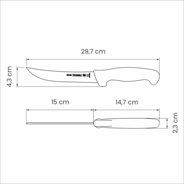 schema-nozh-professional-master-24636-086-tramontina Схема ножа Professional Master 6" 24636/086 Tramontina
