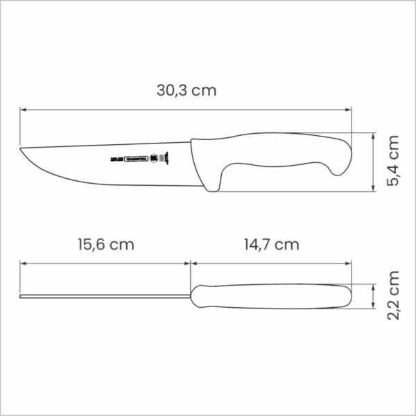 schema-nozh-professional-master-24637-086-tramontina Схема ножа Professional Master 6" 24637/086 Tramontina