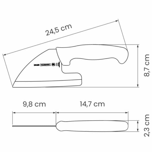 schema-nozh-toporika-tramontina-24616-085 Схема ножа-топорика Professional Master 5" 24616/085 Tramontina