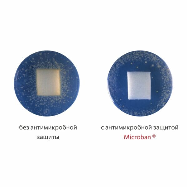Действие антимикробной защиты Microban Действие антимикробной защиты Microban