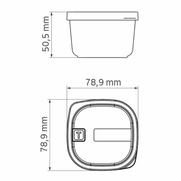 schema-emkost-mixcolor-25490-920 Схема емкости с крышкой Mixcolor 25490/920 Tramontina
