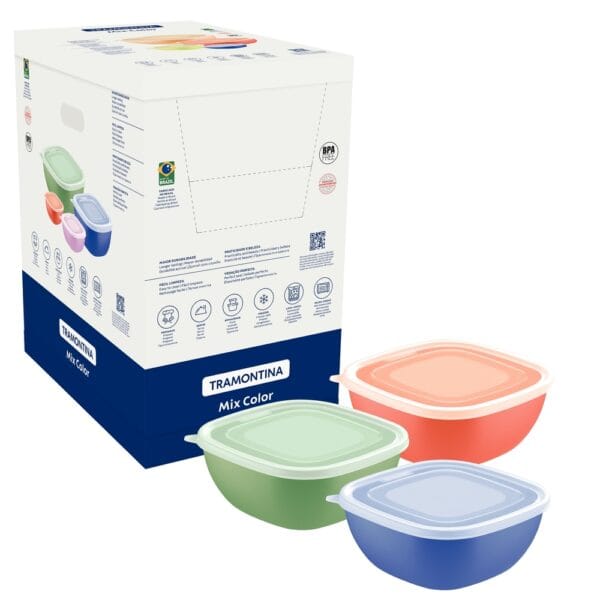 emkost-mixcolor-25092-810-tramontina Емкость с крышкой Mixcolor 25092/810 Tramontina