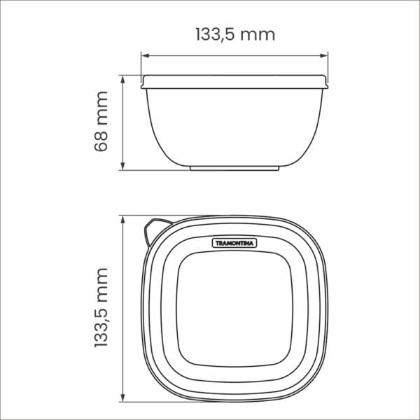 schema-emkost-mixcolor-25091-840 Схема емкости с крышкой Mixcolor 25091/840 Tramontina
