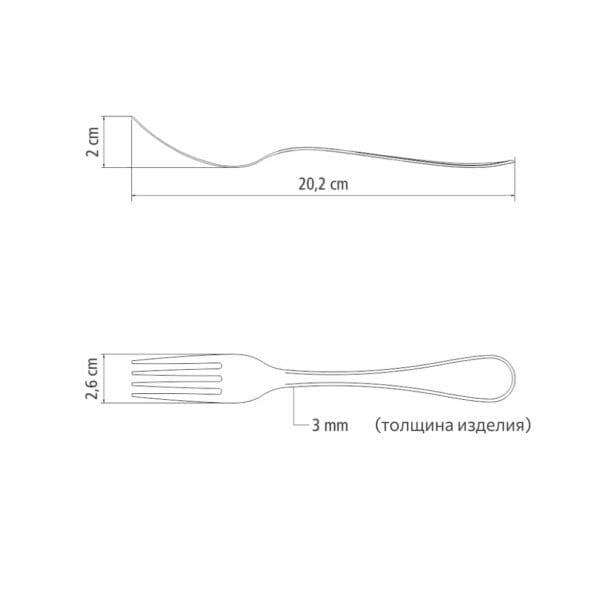 schema-vilka-firenze-63925-020 Схема вилки Firenze 63925/020 Tramontinа
