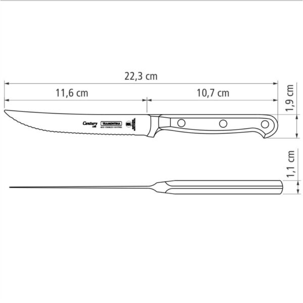 schema-nozh-century-24004-005-tramontina Схема ножа Century 5" 24004/005 Tramontina