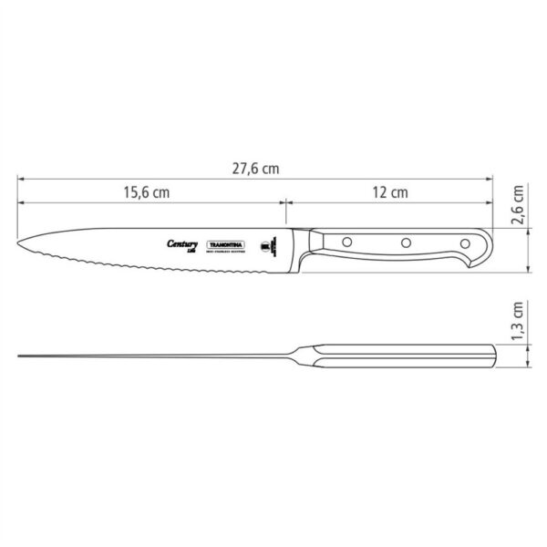 schema-nozh-century-24008-006-tramontina Схема ножа Century 6" 24008/006 Tramontina