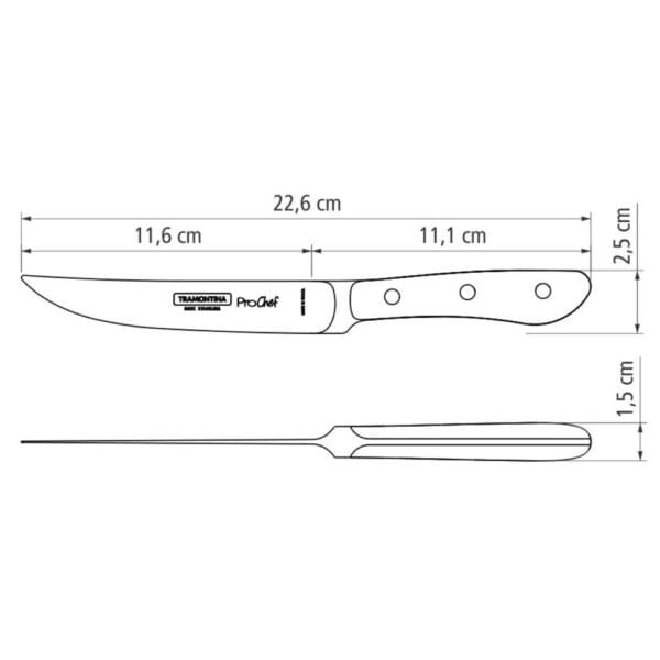 schema-nozh-prochef-24153-005 Схема ножа ProChef 5" 24153/005 Tramontina