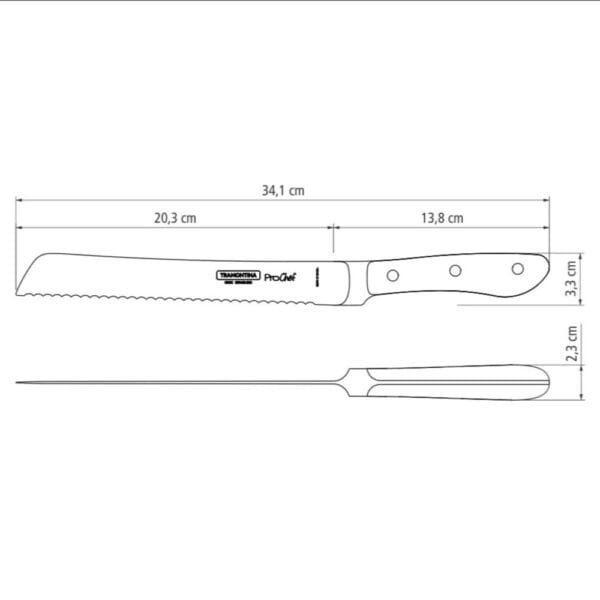 schema-nozh-prochef-24159-008 Схема ножа ProChef 8" 24159/008 Tramontina