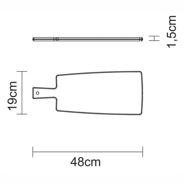 schema-servirovochnaya-doska-13279-351 Схема сервировочной доски 13279/351 Tramontina Kitchen