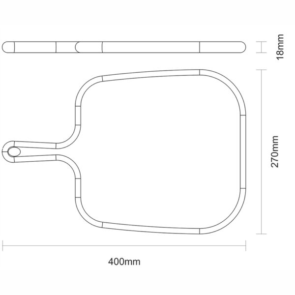 schema-servirovochnaya-doska-13409-351 Схема сервировочной доски 13409/351 Tramontina Provence