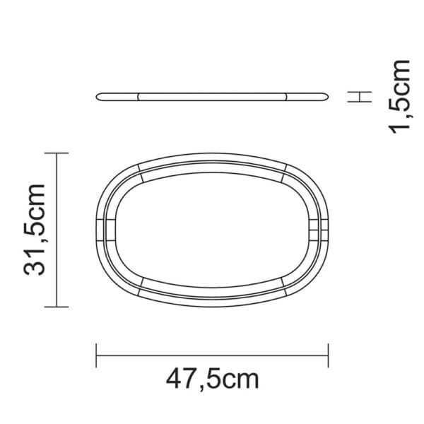 schema-servirovochnoe-blyudo-13514-351 Схема сервировочного блюда 13514/351 Tramontina серии Churrasco