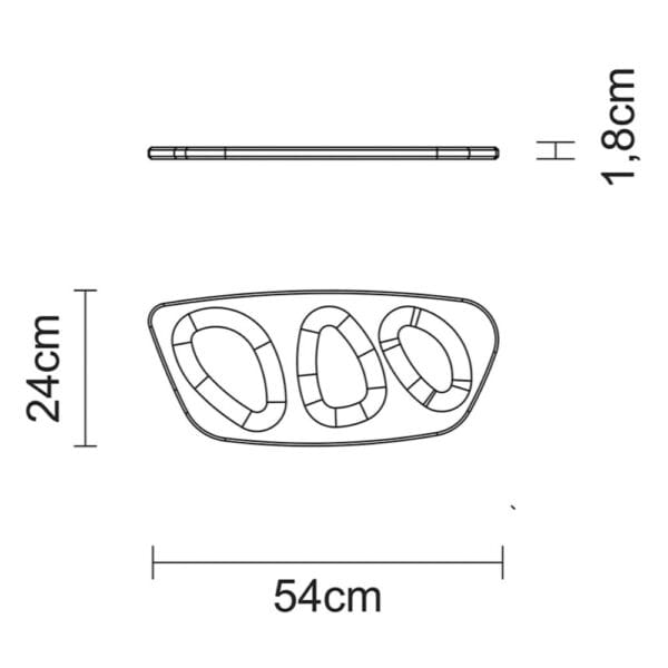 schema-servirovochnoe-blyudo-13421-051 Схема сервировочного блюда 13421/051 Tramontina Concreta