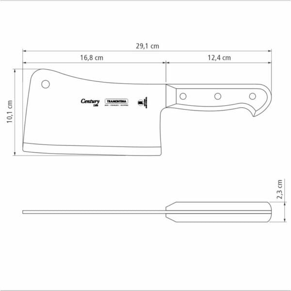schema-topor-century-24014-006-tramontina Схема топора Century 6" 24014/006 Tramontina