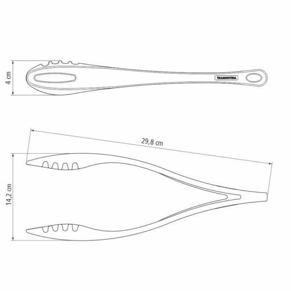 Щипцы кухонные из нейлона Кухонные щипцы из жаростойкого нейлона