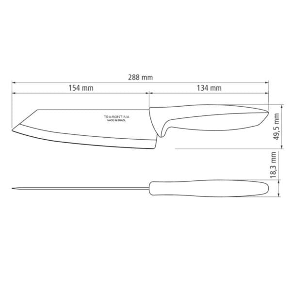 schema-nozh-plenus-23443-006 Схема ножа Plenus 6" 23443/006 Tramontina