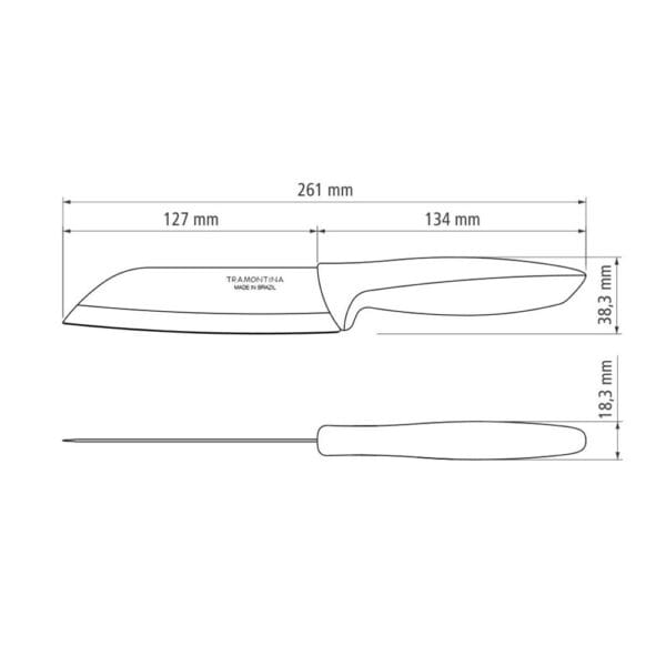 schema-nozh-plenus-23442-005 Схема ножа Plenus 5" 23442/005 Tramontina