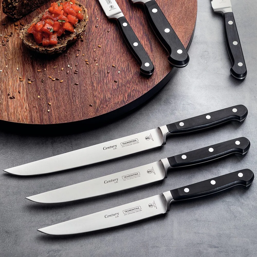 Ножи серии Century из кованой стали с эргономичными рукоятками
