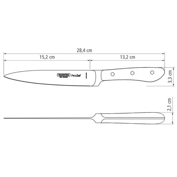 schema-nozh-prochef-24160-006 Схема ножа ProChef 6" 24160/006 Tramontina