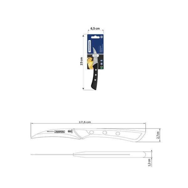 schema-nozh-solutta-24250-103-tramontina Схема ножа Solutta 3" 24250/103 Tramontina