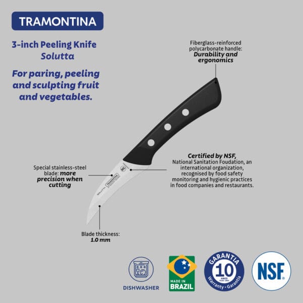 nozh-solutta-24250-103-tramontina Нож Solutta 3" 24250/103 Tramontina