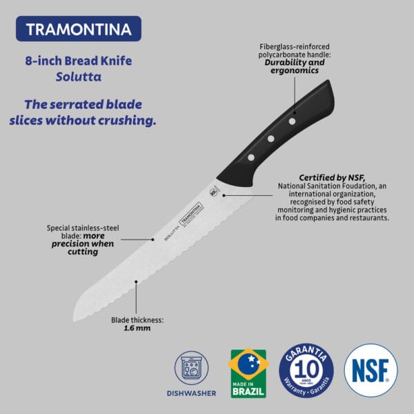 nozh-solutta-24252-108-tramontina Нож Solutta 8" 24252/108 Tramontina