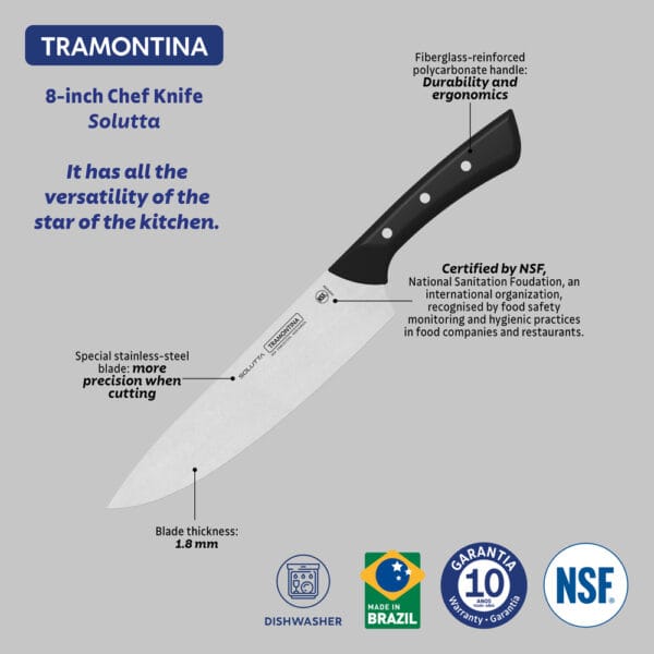 nozh-solutta-24254-108-tramontina Нож Solutta 8" 24254/108 Tramontina