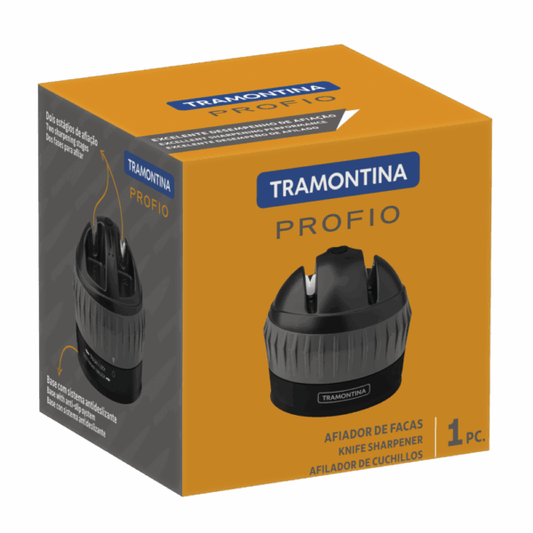 tochilka-nozhey-tramontina-profio-black-24038-000 Точилка Tramontina Profio Black 24038/000 с двумя ступенями заточки